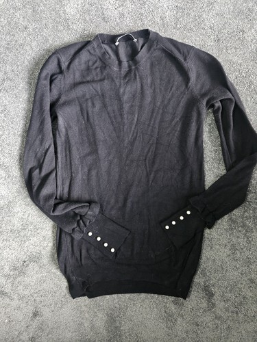 Zara knit womens black jumper - knit,