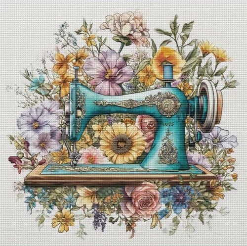 Vintage sewing machine - vintage,