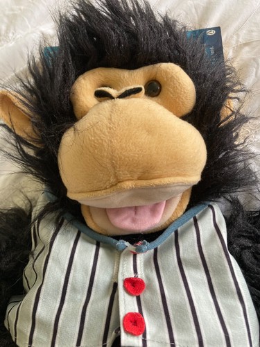 Large chimp monkey puppet - monkey,