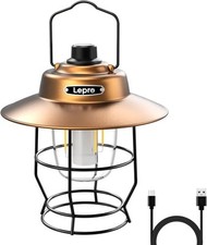 Retro LED camping lamp