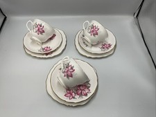 3 x Royal Vale Pink Flowers