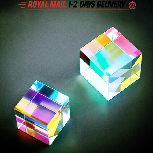 25x25x25mm cube prism rgb - 25x25x25mm,