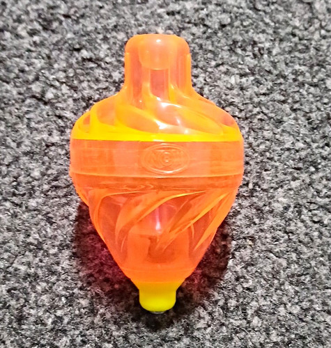 Orange yellow plastic - yellow,