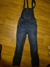 NEXT Womens Denim Dungarees Jumpsuit Ladies Jeans Overalls Bibs Playsuit Pockets