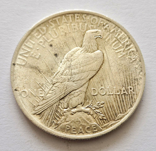 1923 peace silver dollar - 1923,