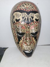 african wooden face masks