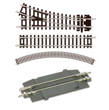 Peco Track for Model Railways Code 80 Setrack N Gauge