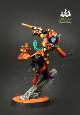 Solitaire Harlequin warhammer 40k ** COMMISSION ** pro painting