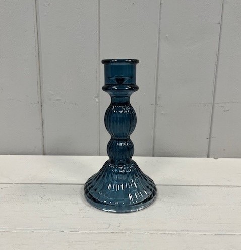Navy blue candlesticks - blue,