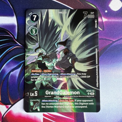 Grandgalemon st22 sr - st22-13, |