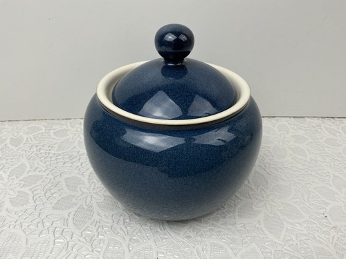 Denby boston lidded sugar - sugar, bowl
