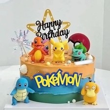 13 PCS/Set Pokemon Cake