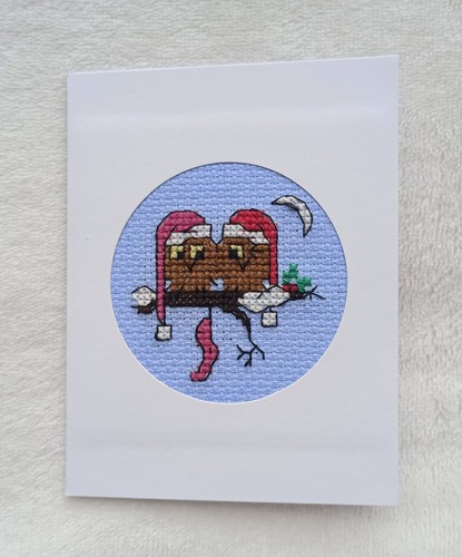 Handmade cross stitch - cross,