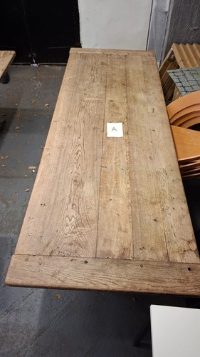 Large solid oak refectory - large,