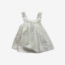 One Off, Jillians Closet White Embroidered Dress, 9-12 Months 104095/1