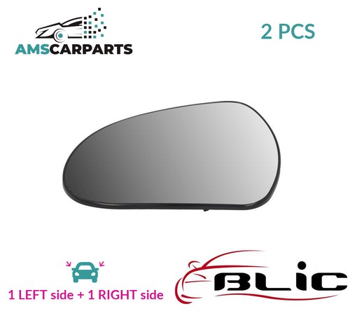 Rear view mirror glass pair - view,
