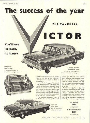 Original 1957 advert - 1957, for