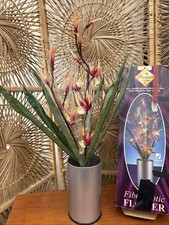 Vintage Premier Fibre Optic Flower Bouquet Lamp 1990s Kitsch