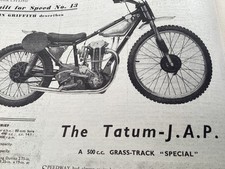 TATUM JAP SPEEDWAY SPECIAL
