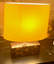 Kitsch 70s Abigail's Party ceremic lamp - very good/tested/working