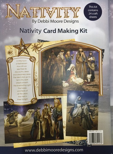 Debbi moore nativity card - debbi,