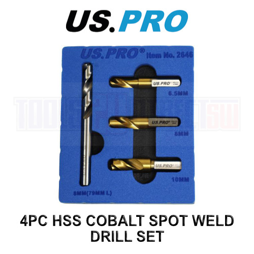 Pro 4pc hss cobalt spot - pro,