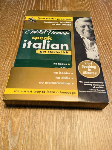 Michel thomas speak italian - michel,