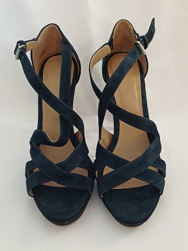 Boden navy blue suede leather - boden,