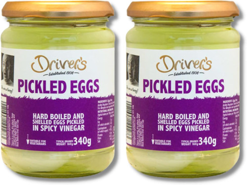 Driver pickled eggs pack - -,