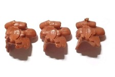 Vintage Timpo American Wild West Gunslinger Cowboy & Mexican Bandit Saddles