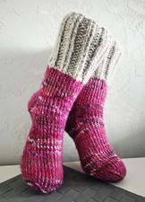 Hand knitted warm Alpaca wool