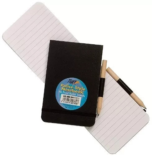 Police style notebook - style,