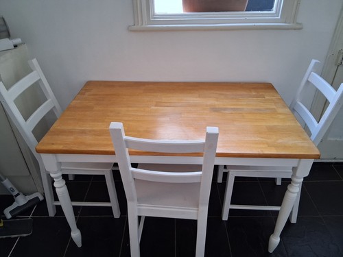 Ikea table and chairs - and, 4