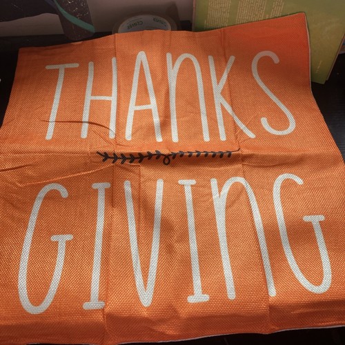Thanks giving orange - -, white