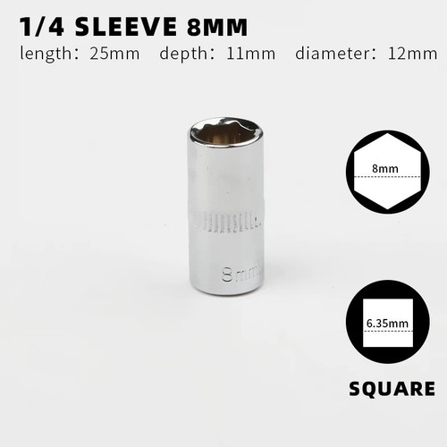 Piece drive standard - 1/4",