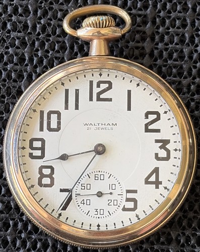 1913 waltham railroad pocket - railroad,