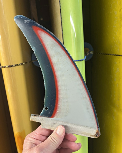 Vintage rainbow surfboard fin - vintage,