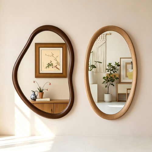 X24 irregular wall mirror - wall,