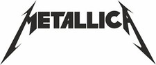 B70 S-Huge Metallica Vinyl Sticker Decal Wall Door Car Van Mirror Bonnet Bike UK
