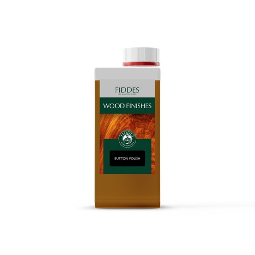Fiddes shellac button - shellac,