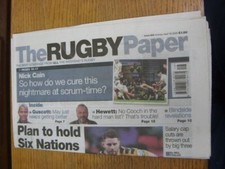 19/04/2020 Rugby Union: The