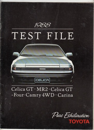 1988 toyota range 32p - toyota,