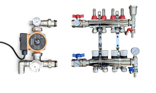 Underfloor heating port - heating,