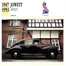 Jowett Javelin, 1947-1953