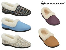 Ladies Womens Slippers Dunlop