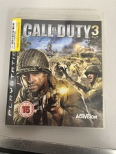 Call of Duty 3 PS3 Game Sony