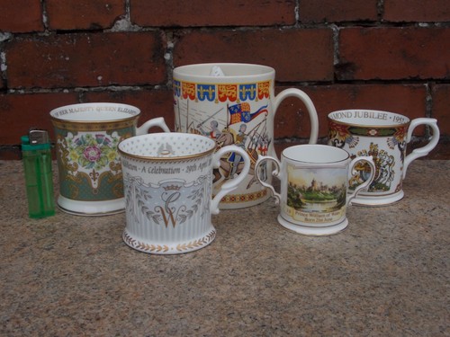 Lot royal memorabilia - memorabilia, cups