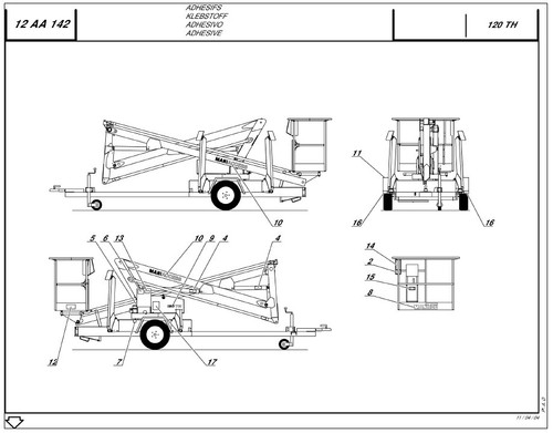 Manitou 120 parts - 120, th