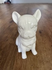 Ceramic Porcelain French Bull Dog Figure