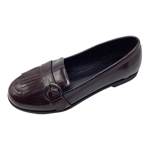 Evans womens lburgundy patent - lburgundy,